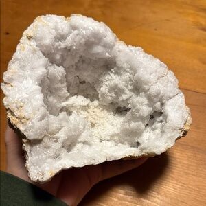 Large White Quartz Geode